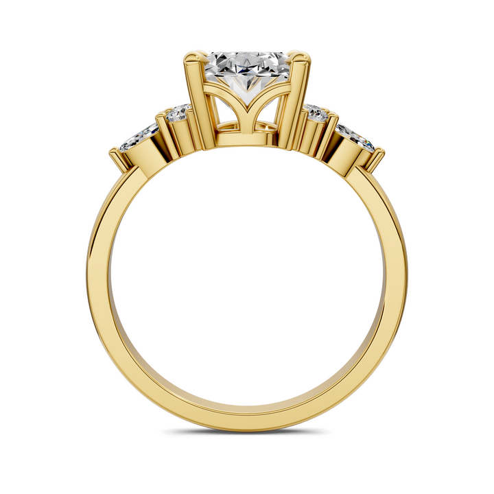 Monique Petite Diamond Cluster Ring