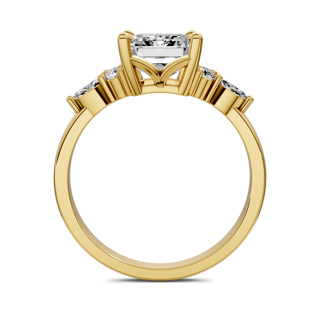 Sarah Bezel Set Engagement Ring