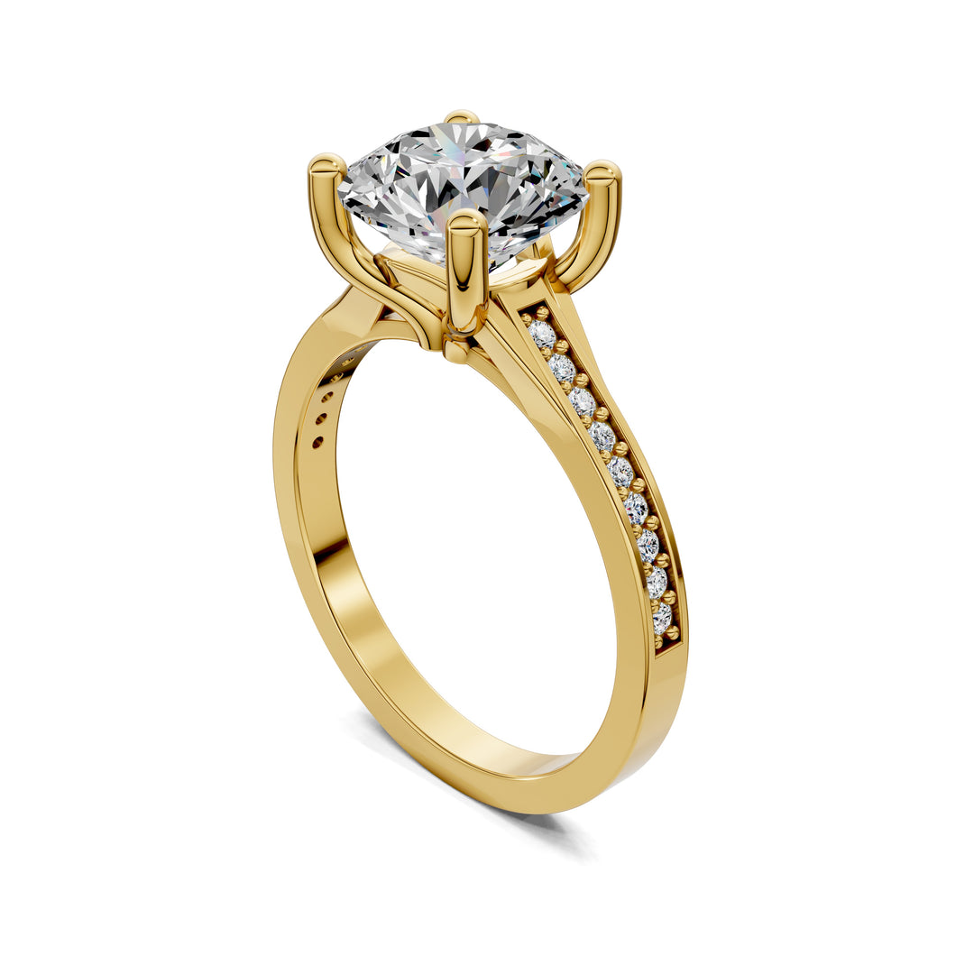 Rachel Pavé Engagement Ring