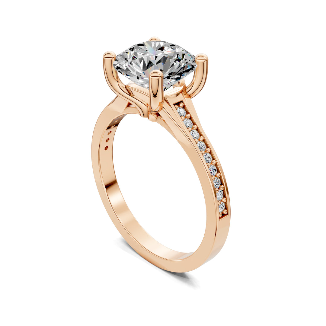 Rachel Pavé Engagement Ring
