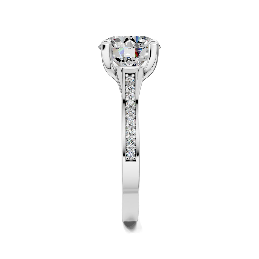 Rachel Pavé Engagement Ring
