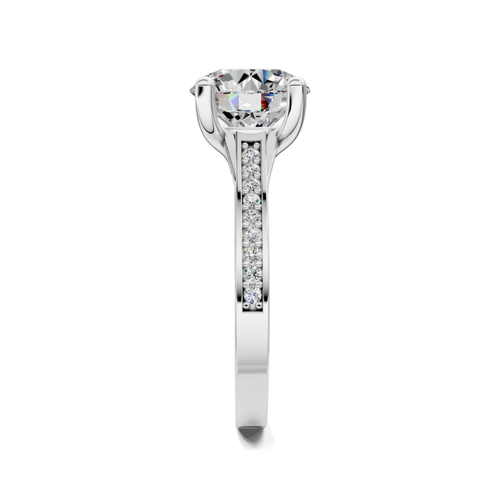 Rachel Pavé Engagement Ring