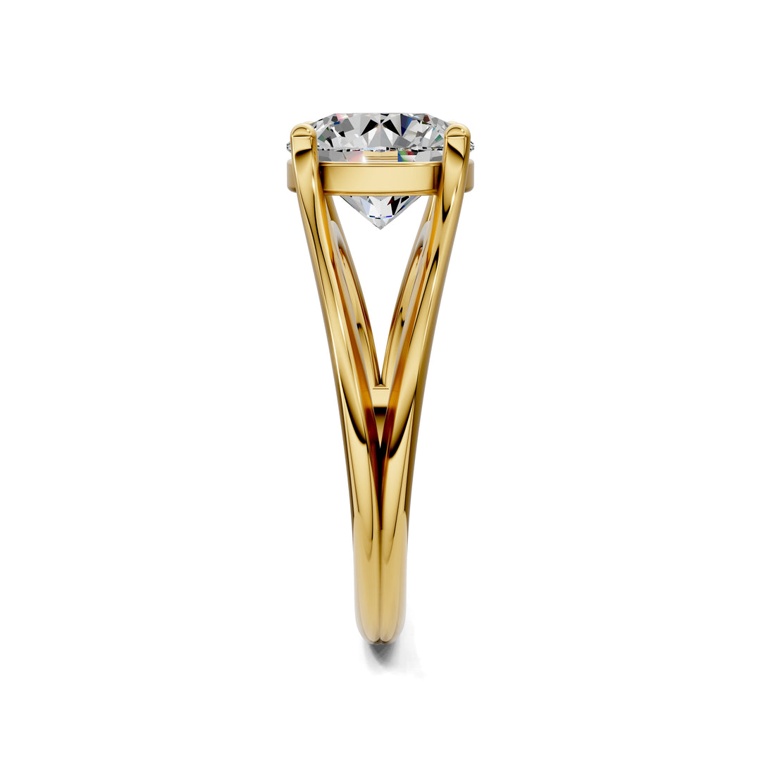 Megan Split Shank Engagement Ring