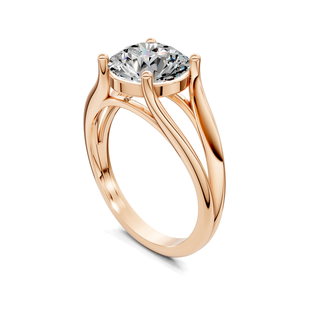 Megan Split Shank Engagement Ring