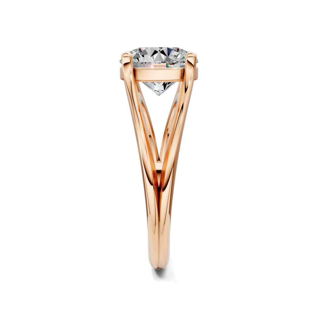 Megan Split Shank Engagement Ring
