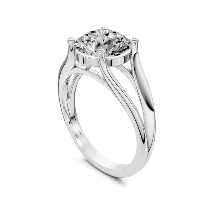 Megan Split Shank Engagement Ring