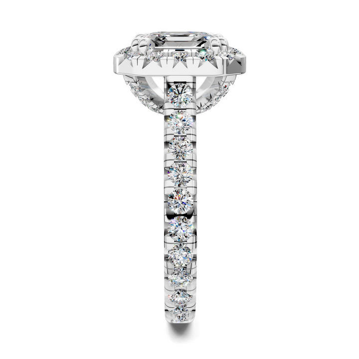 Kiana Halo Cathedral Ring