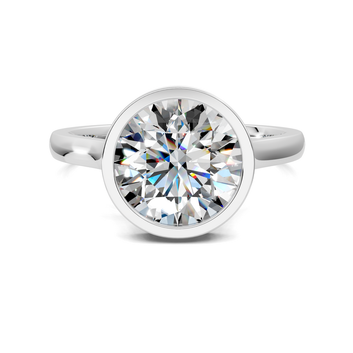Jazmin Bezel Halo Ring
