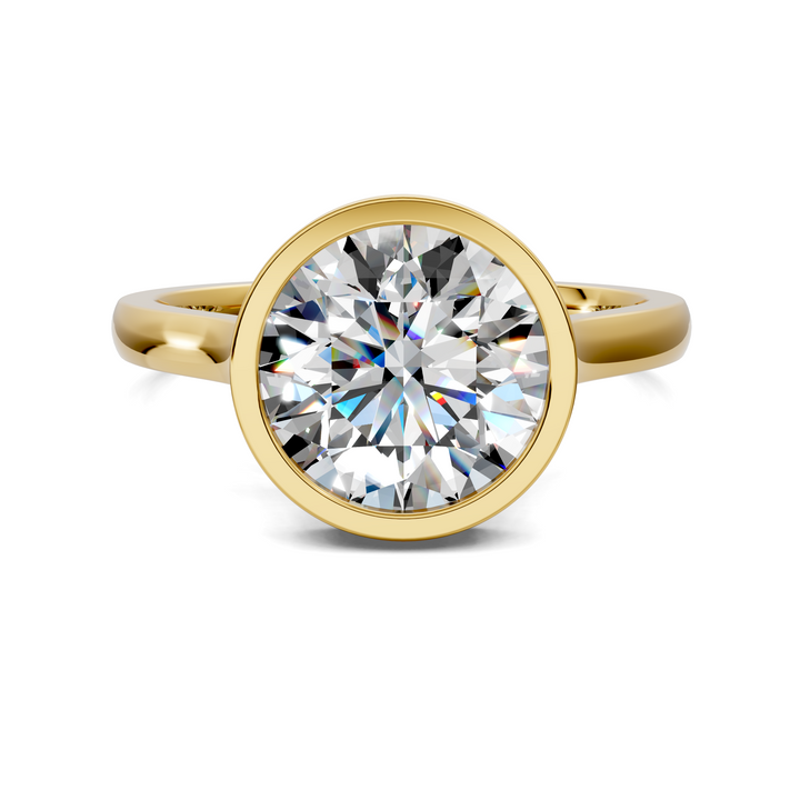 Jazmin Bezel Halo Ring