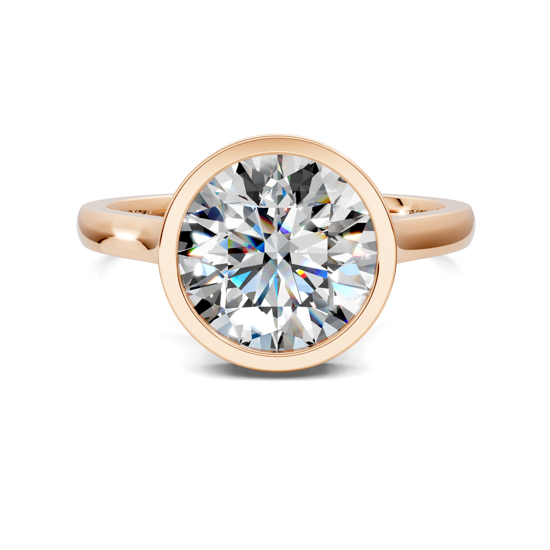 Jazmin Bezel Halo Ring