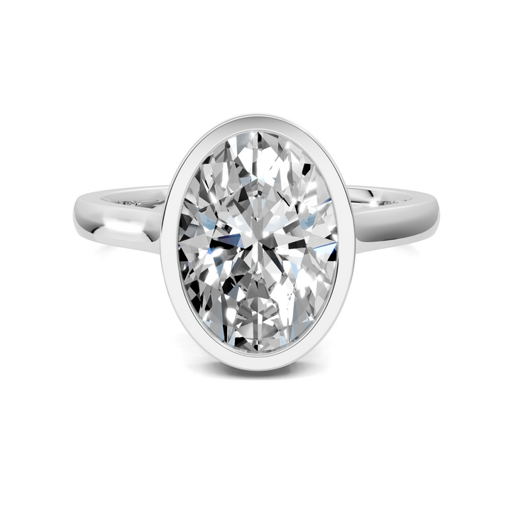 Jazmin Bezel Halo Ring