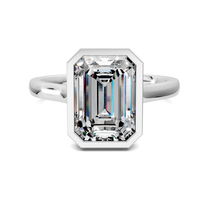 Jazmin Bezel Halo Ring