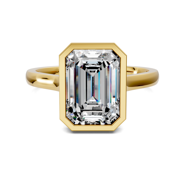 Jazmin Bezel Halo Ring
