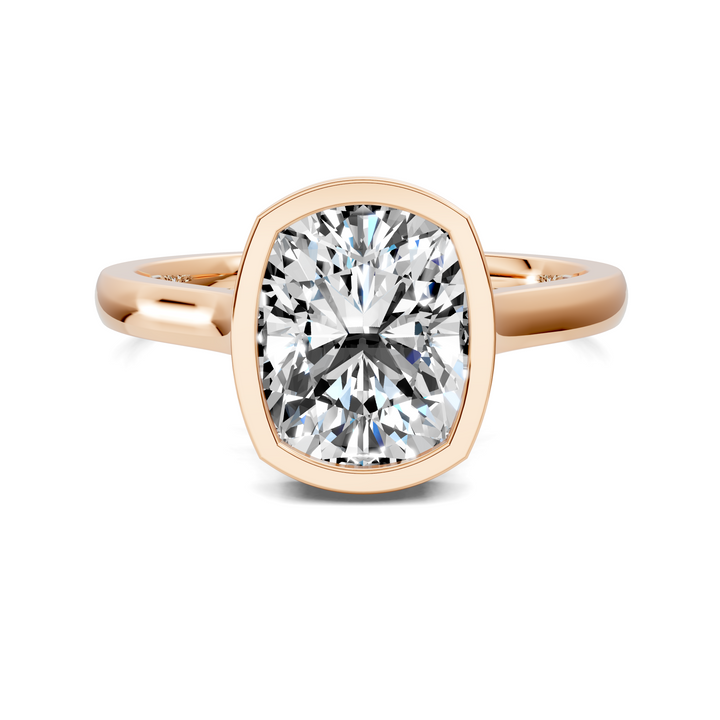 Jazmin Bezel Halo Ring