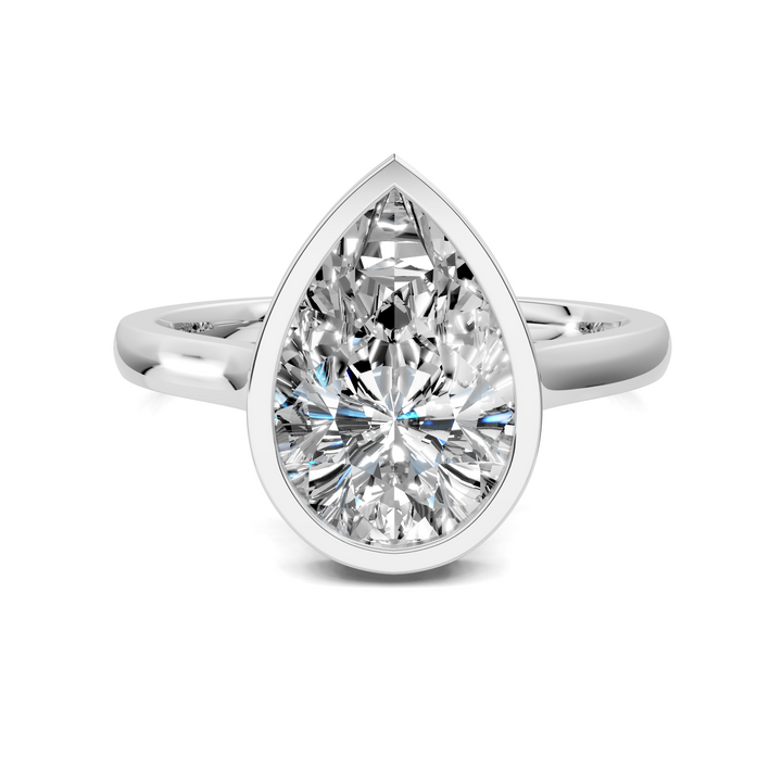 Jazmin Bezel Halo Ring