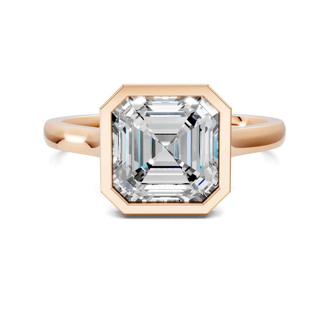 Jazmin Bezel Halo Ring