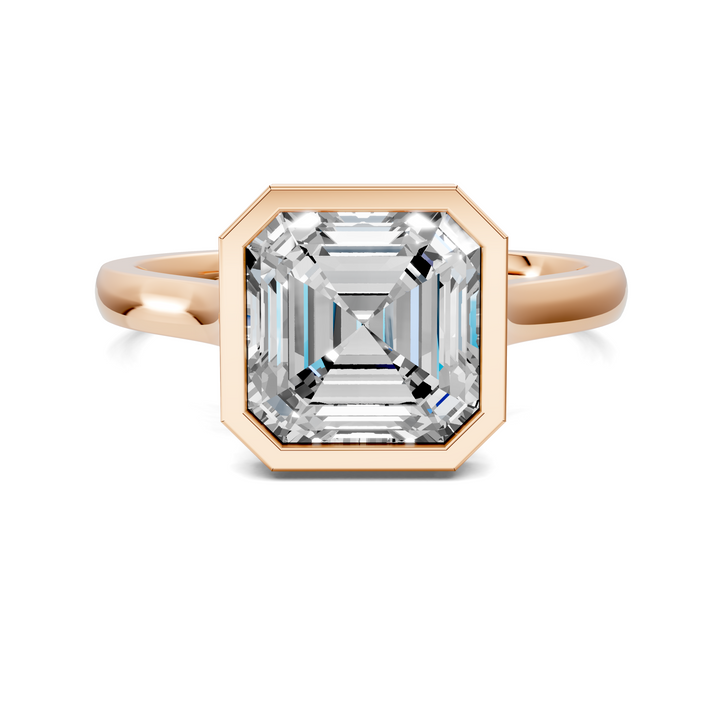 Jazmin Bezel Halo Ring