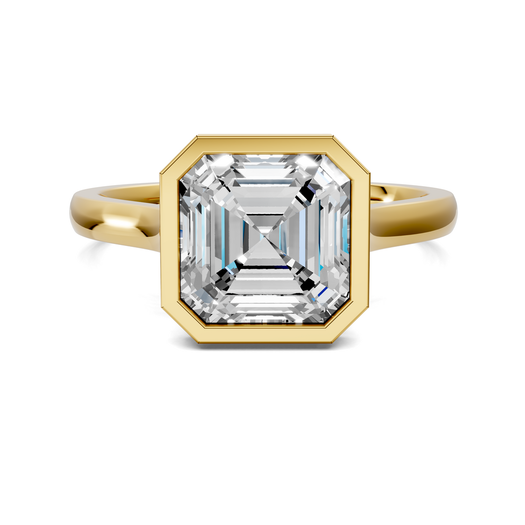 Jazmin Bezel Halo Ring
