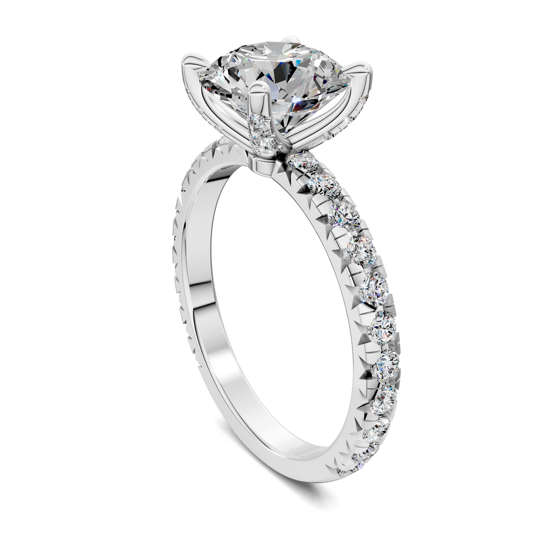 Evelyn Claw Accent Ring