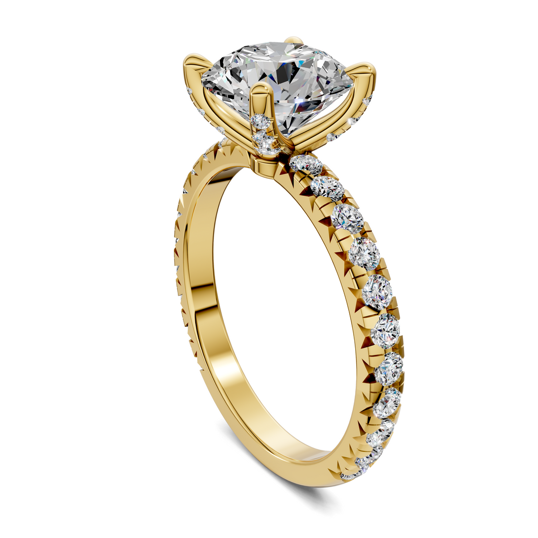 Evelyn Claw Accent Ring