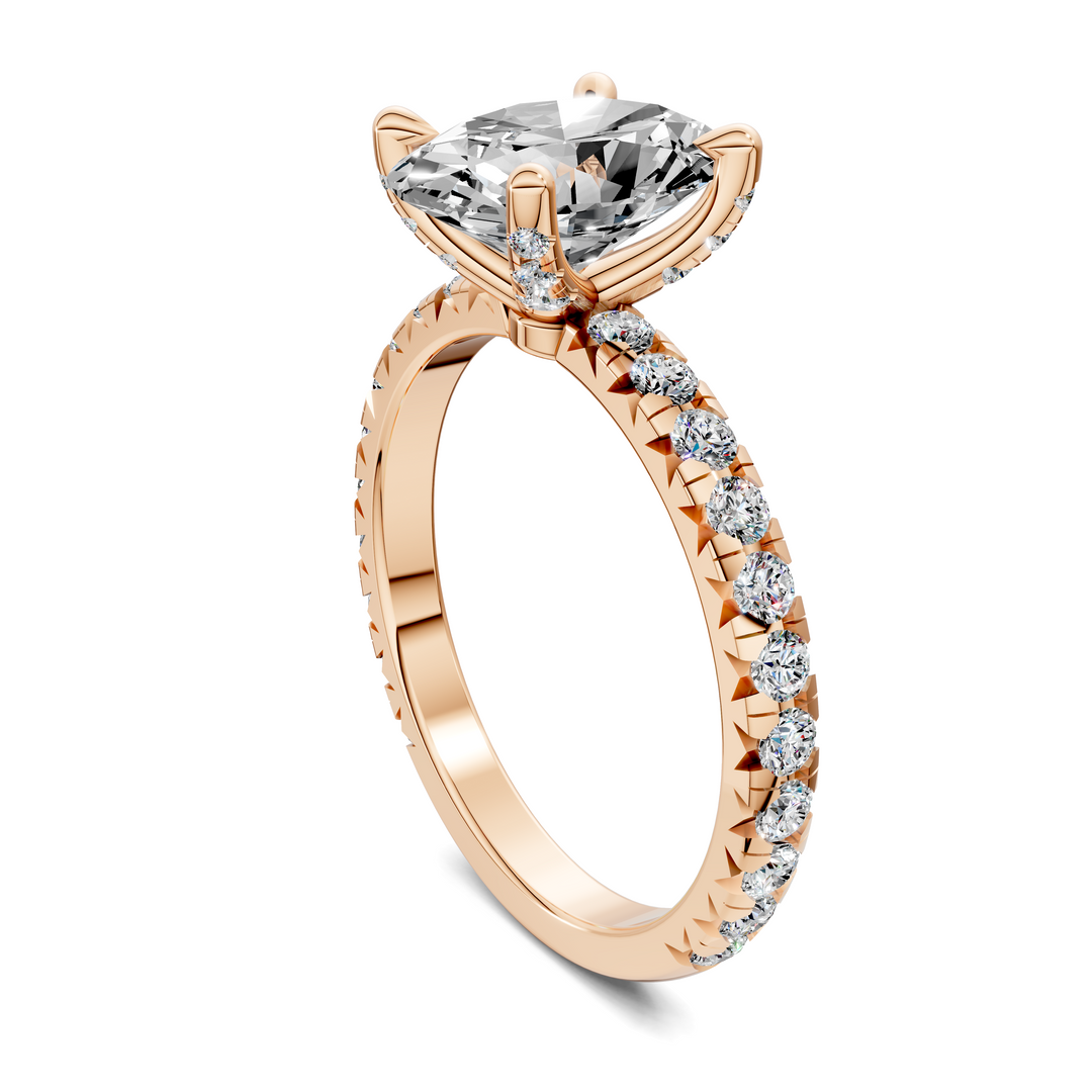 Evelyn Claw Accent Ring