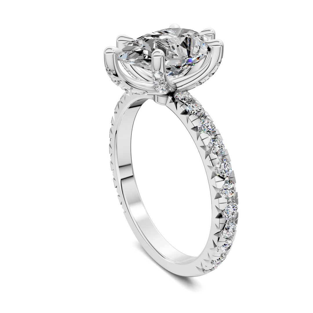 Evelyn Claw Accent Ring