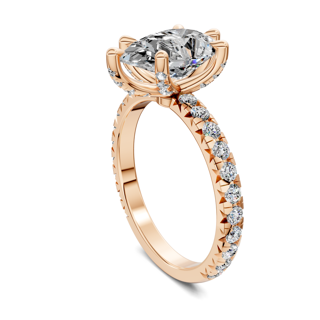 Evelyn Claw Accent Ring