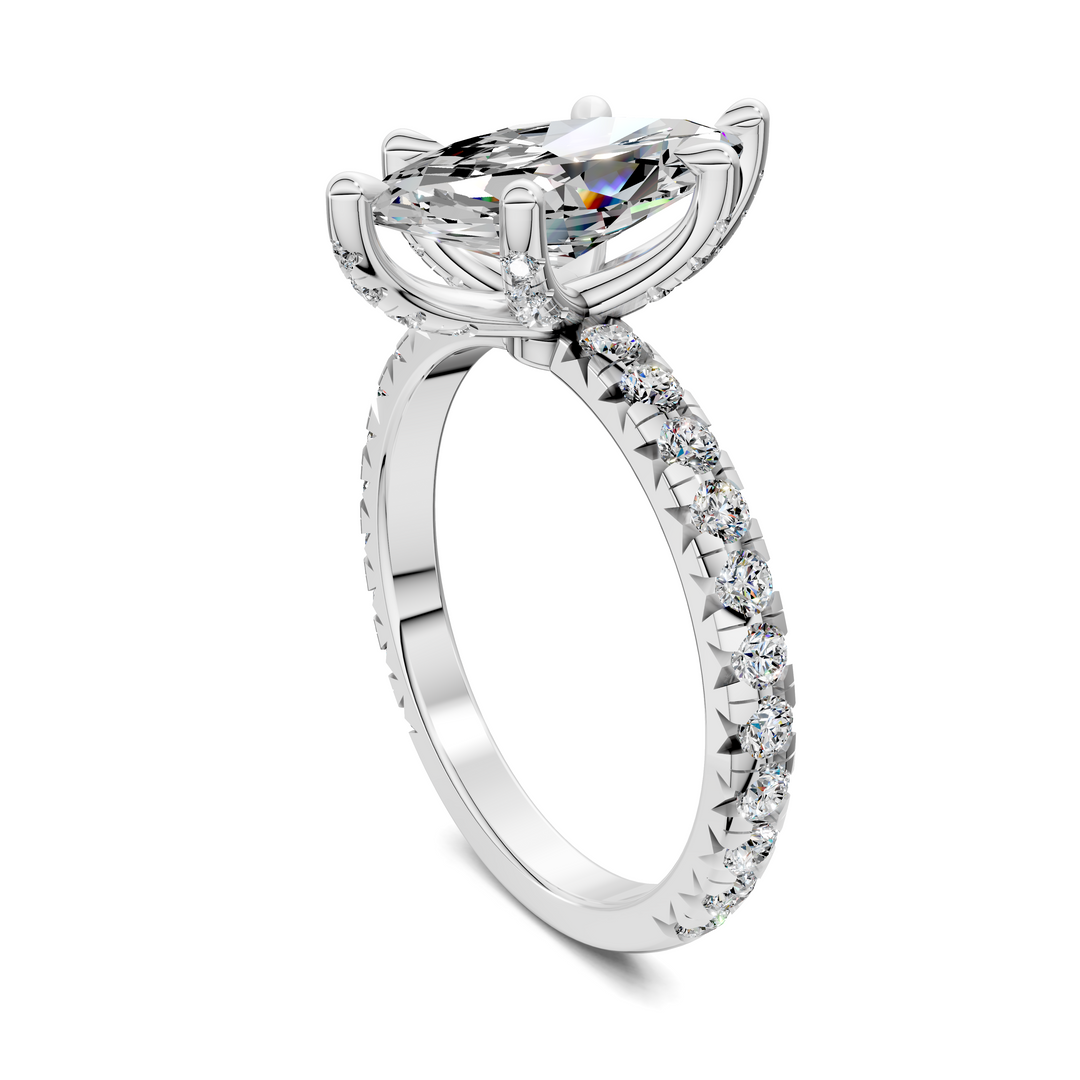 Evelyn Claw Accent Ring