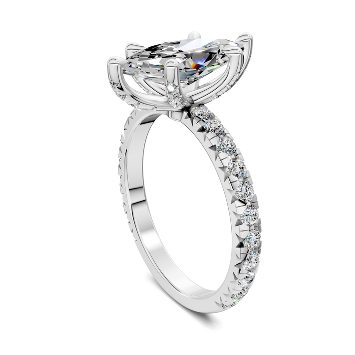 Evelyn Claw Accent Ring
