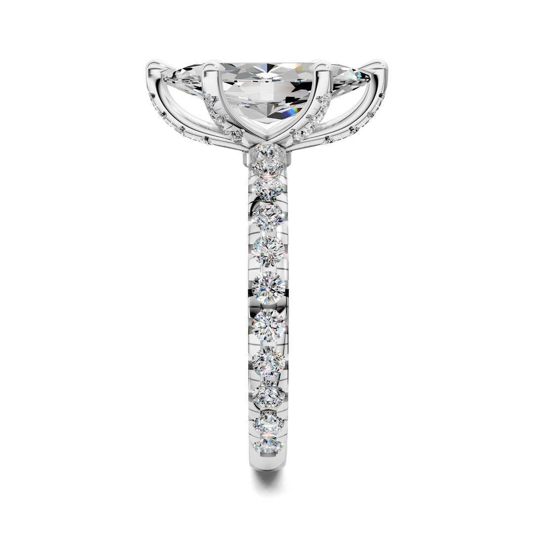 Evelyn Claw Accent Ring