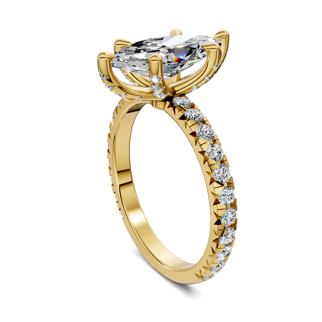 Evelyn Claw Accent Ring