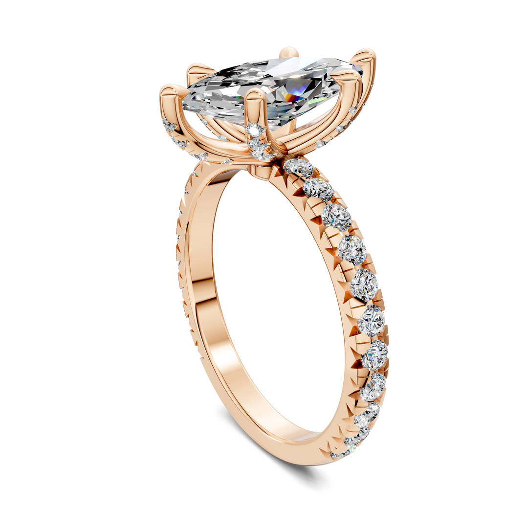 Evelyn Claw Accent Ring