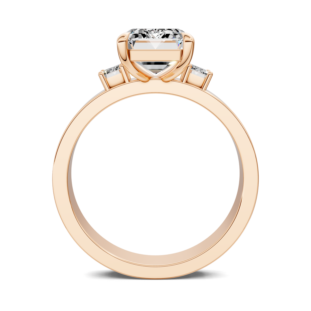 Brandy Three Stone Ring