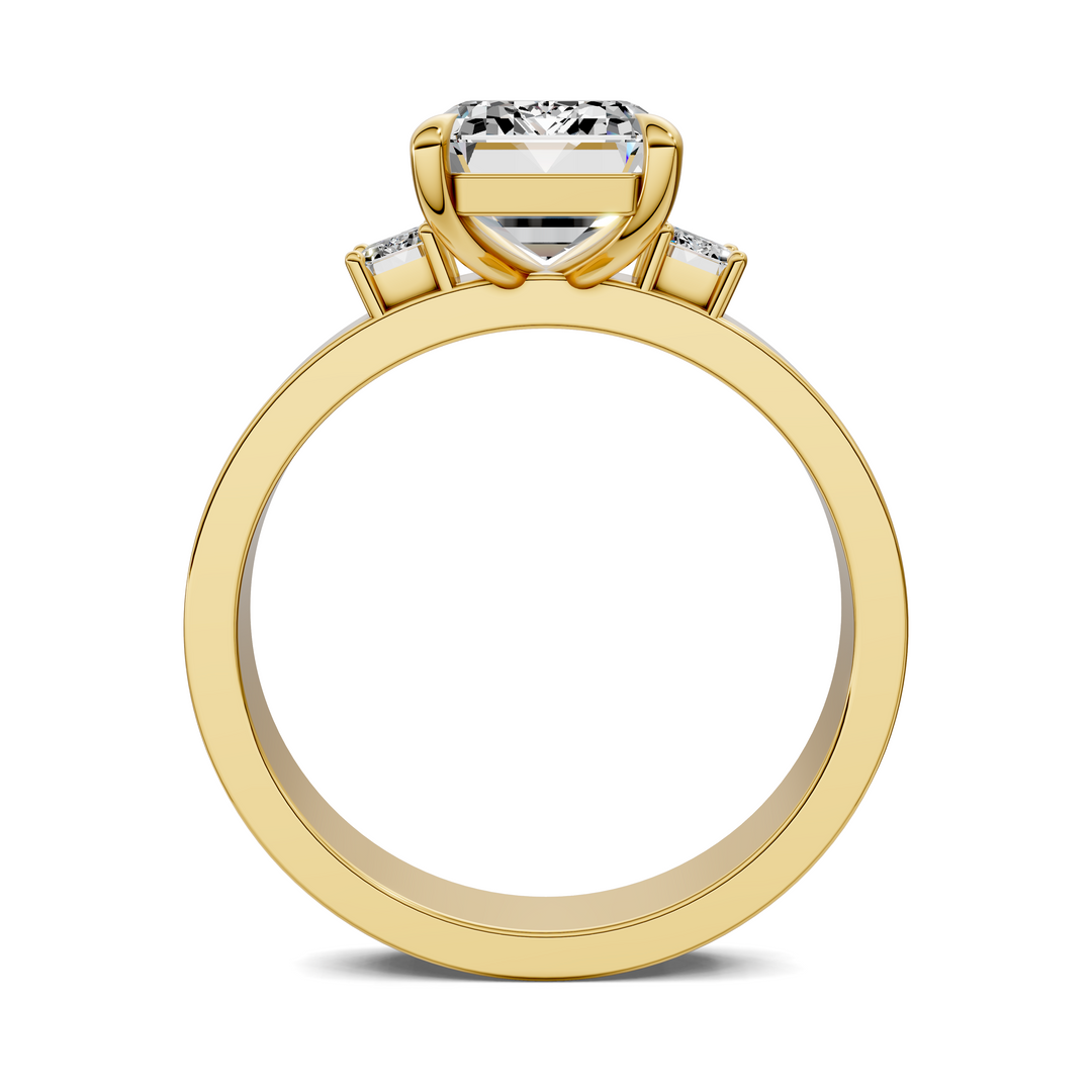 Brandy Three Stone Ring