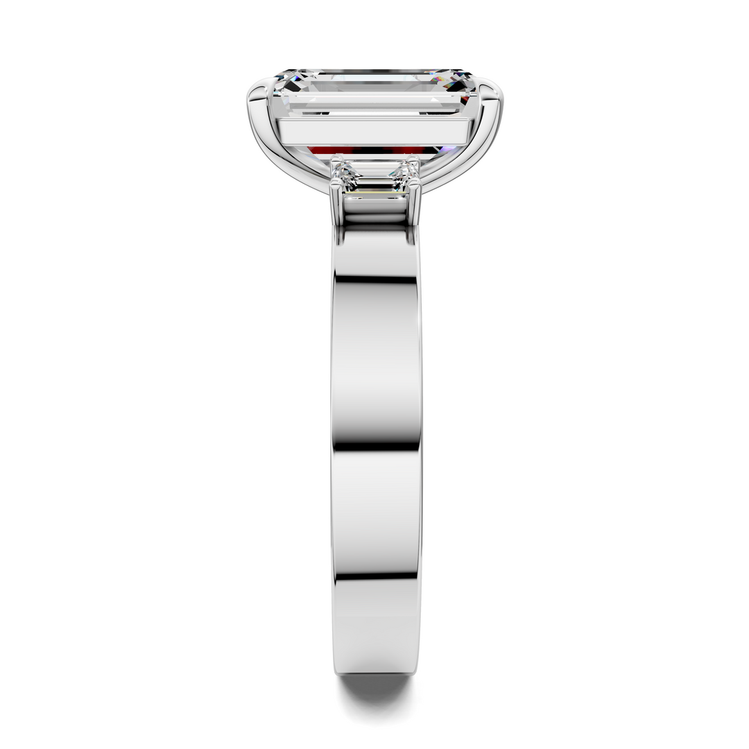 Brandy Three Stone Ring