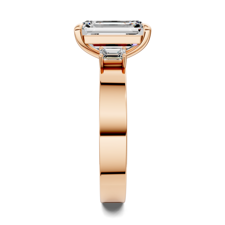 Brandy Three Stone Ring