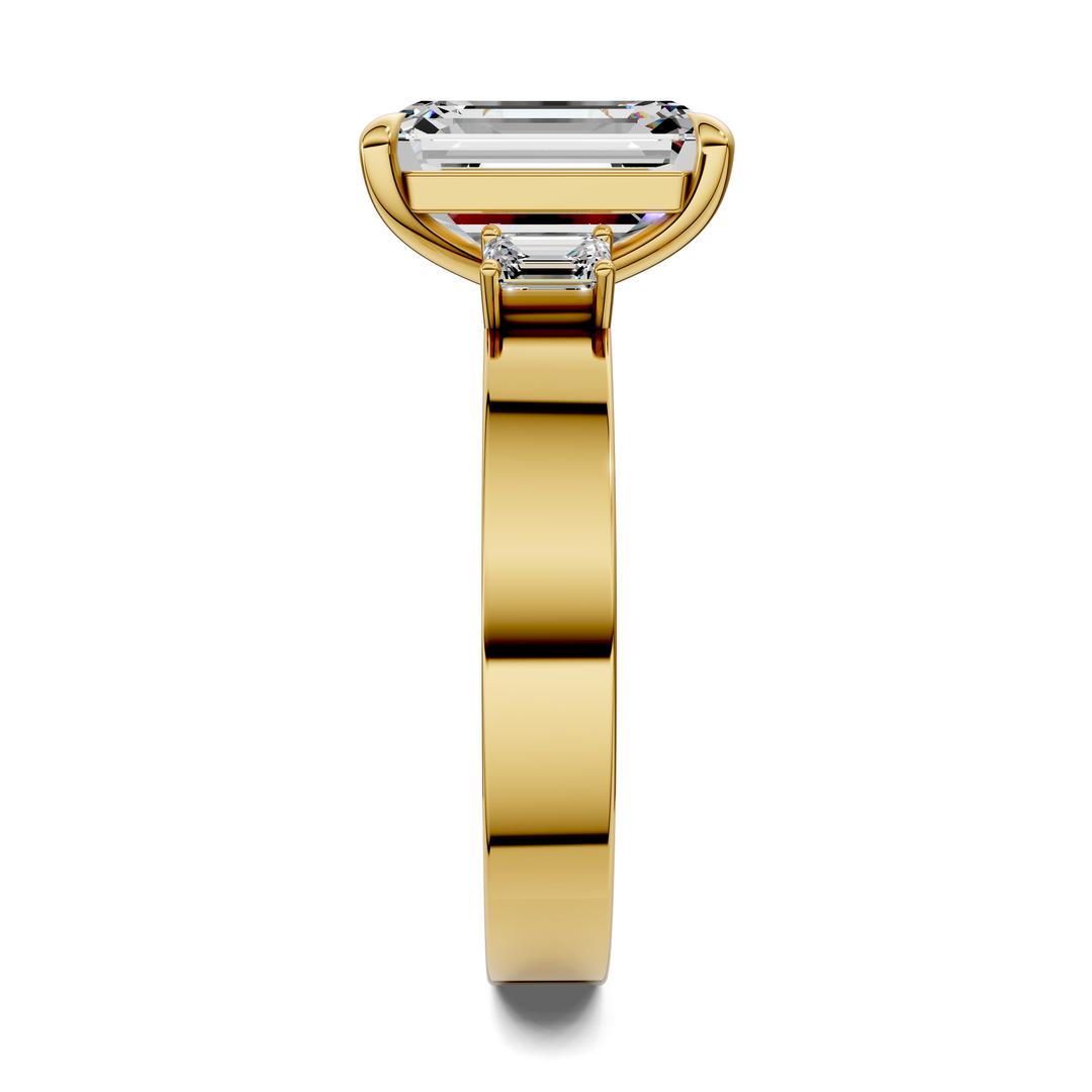 Brandy Three Stone Ring