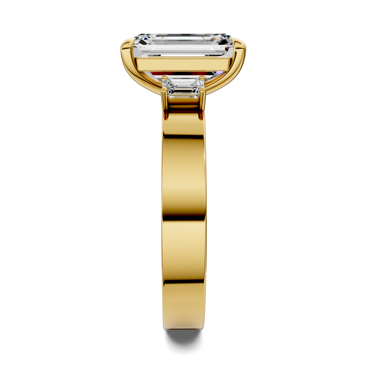 Brandy Three Stone Ring