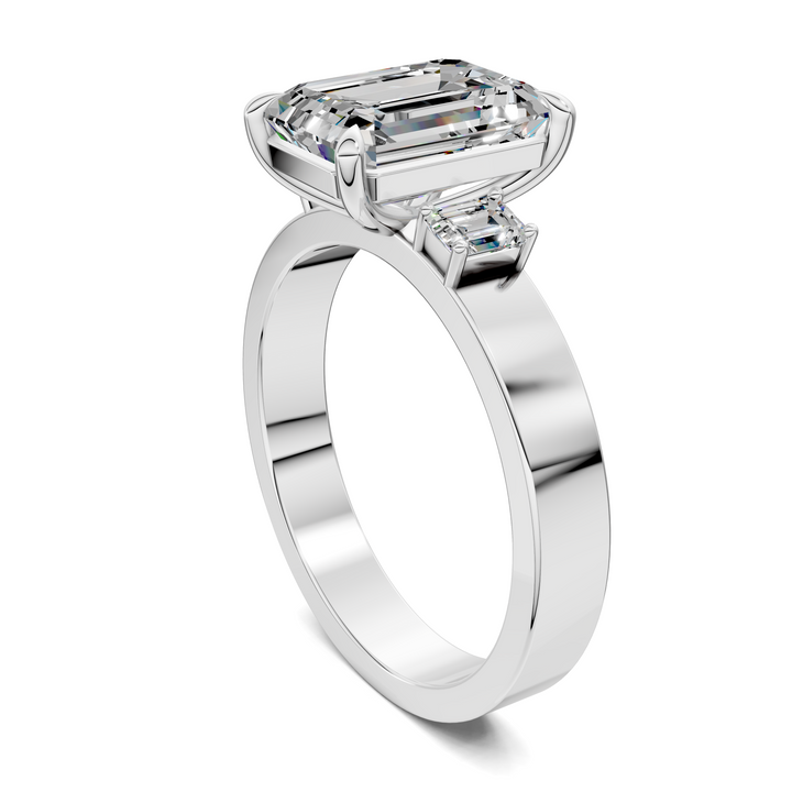 Brandy Three Stone Ring