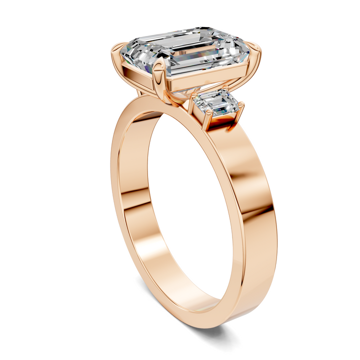 Brandy Three Stone Ring