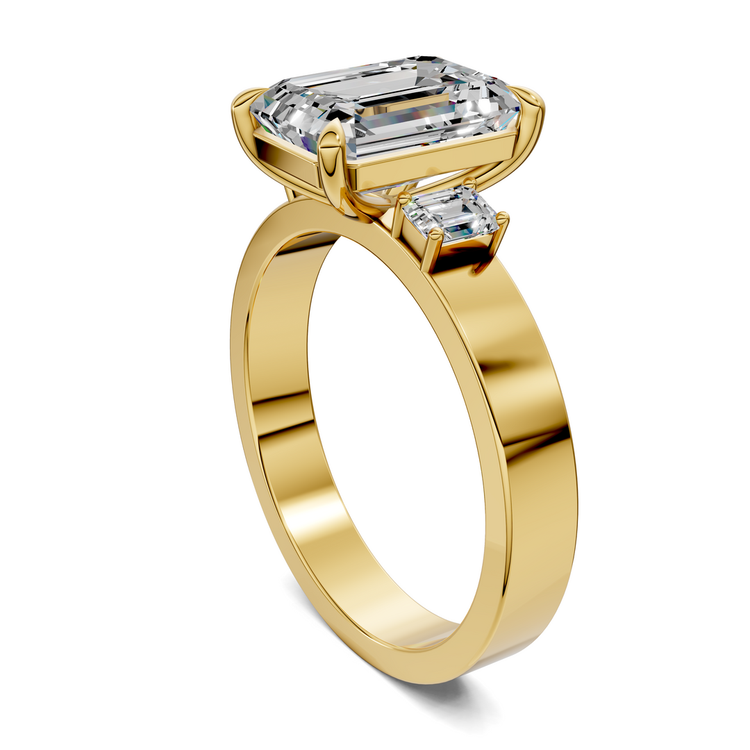 Brandy Three Stone Ring