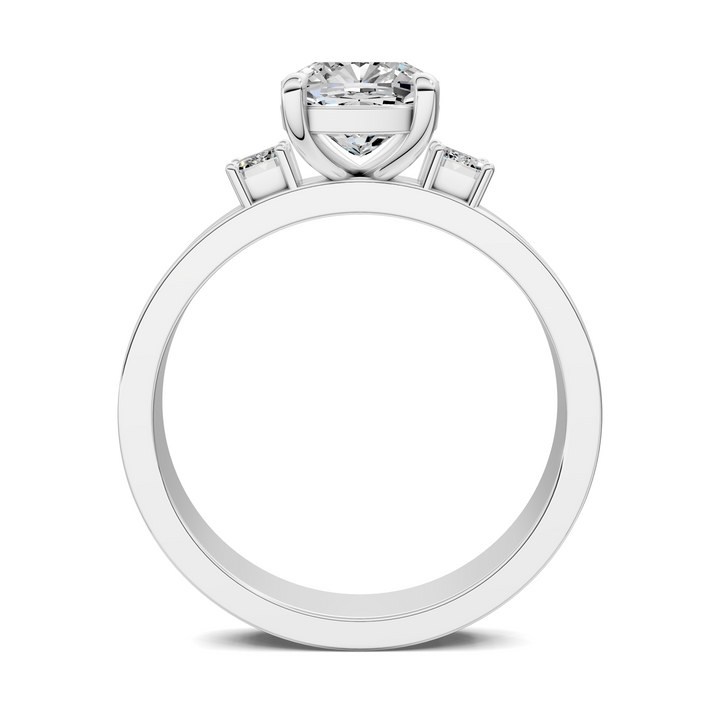 Brandy Three Stone Ring