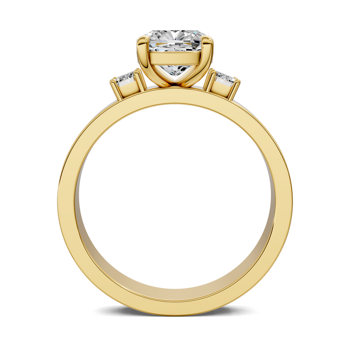 Brandy Three Stone Ring