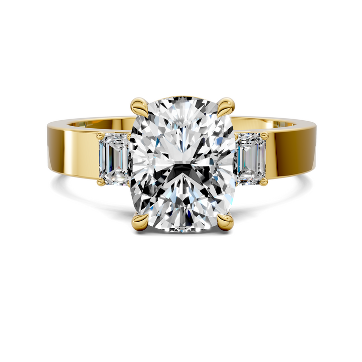 Brandy Three Stone Ring