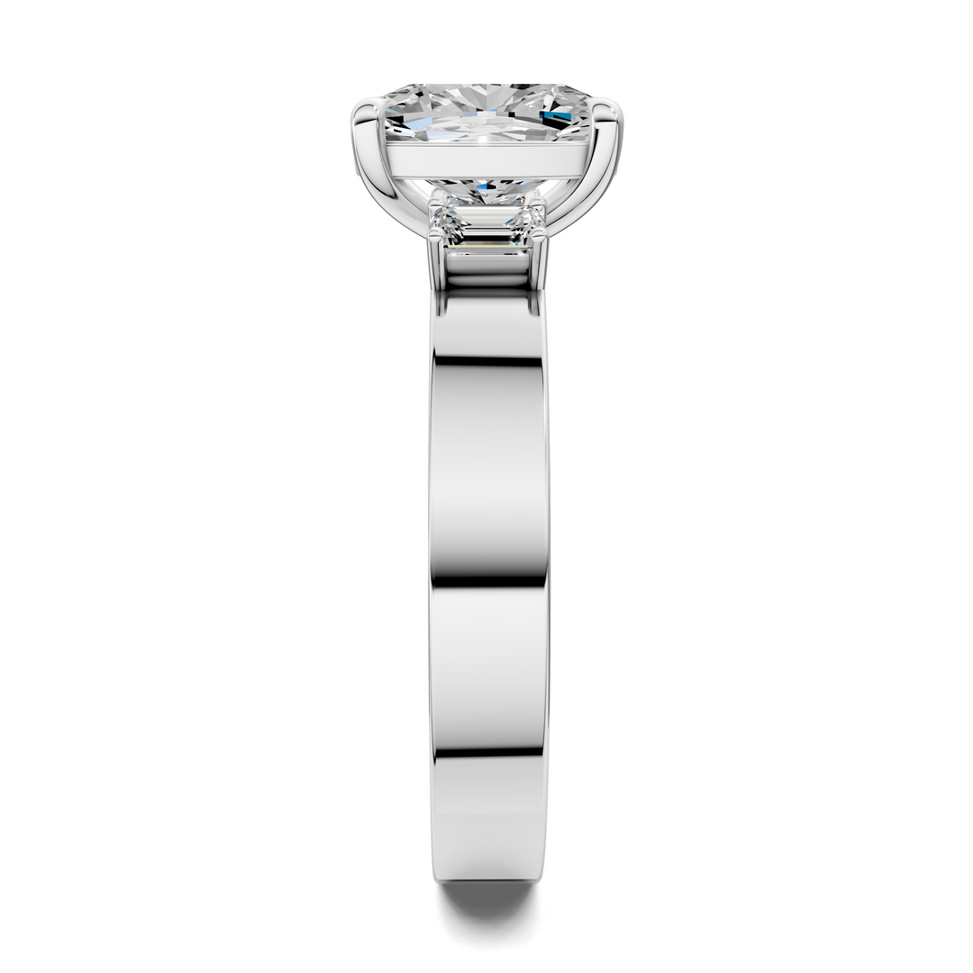 Brandy Three Stone Ring