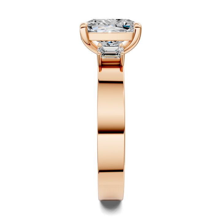 Brandy Three Stone Ring
