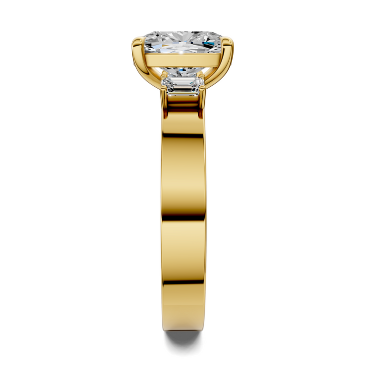 Brandy Three Stone Ring