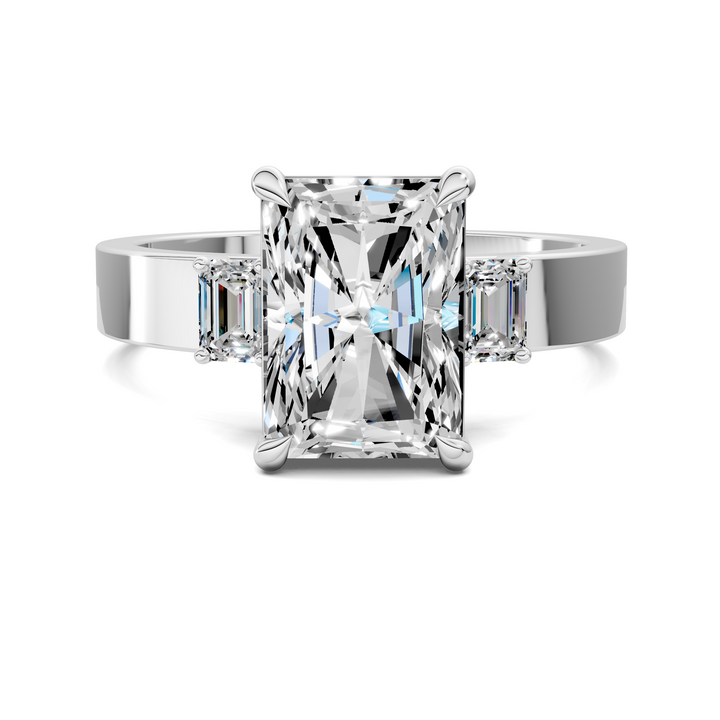 Brandy Three Stone Ring