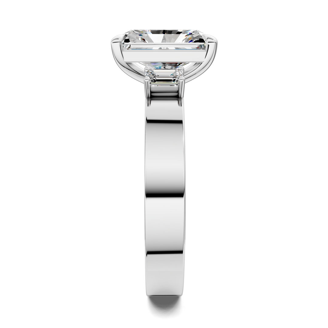 Brandy Three Stone Ring