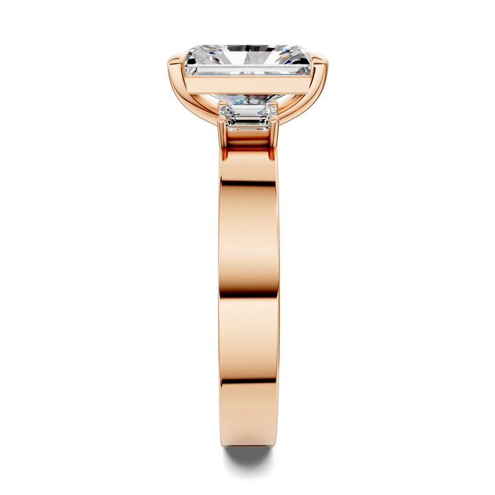 Brandy Three Stone Ring